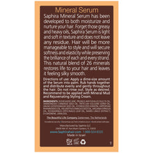 Load image into Gallery viewer, Saphira Mineral Serum